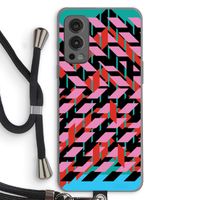 Skew Blush 2: OnePlus Nord 2 5G Transparant Hoesje met koord