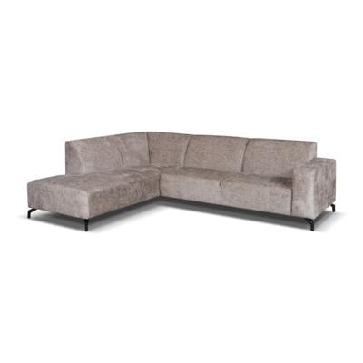Haluta Hoekbank Lelystad - 274 x 210 x 84 cm - Taupe - Links