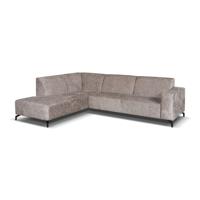 Haluta Hoekbank Lelystad - 274 x 210 x 84 cm - Taupe - Links