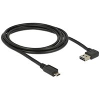 DeLOCK EASY-USB-A 2.0 male > EASY-USB Micro-USB-B 2.0 male kabel 2 meter