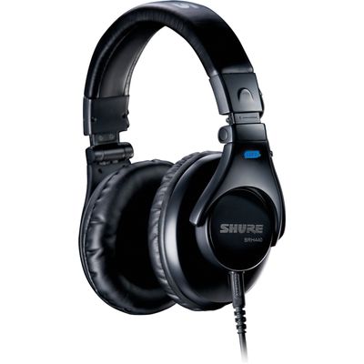 Shure SRH440 hoofdtelefoon/headset Hoofdtelefoons Hoofdband Zwart