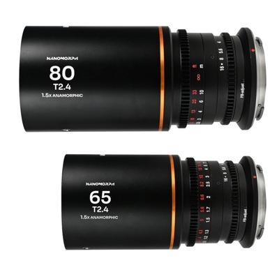 Laowa Nanomorph S35 Bundle (65mm, 80mm) (Amber) MFT