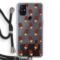 Yummy: OnePlus Nord N10 5G Transparant Hoesje met koord
