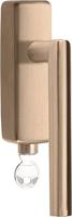 Formani Basics LB2-DKLOCK-O draaikiepgarnituur afsluitbaar - PVD licht brons