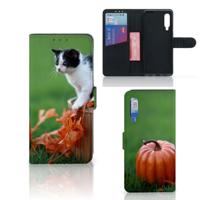 Xiaomi Mi 9 | Telefoonhoesje | Met pasjeshouder | Kitten