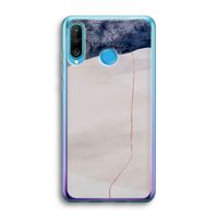 Stone White: Huawei P30 Lite Transparant Hoesje