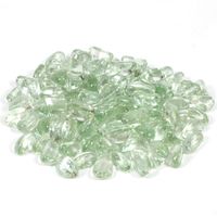 Decoratieve stenen van licht glas