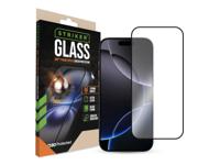 Striker Striker D3O Xtreme Impact Glass Screen Protector - Black Frame - Apple iPhone 16 Pro