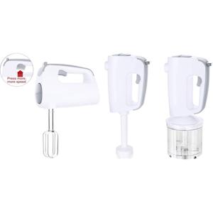 EMERIO HMS-113257.11 Handmixer 300 W Wit, Grijs