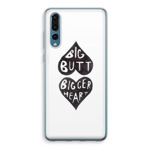 Big butt bigger heart: Huawei P20 Pro Transparant Hoesje