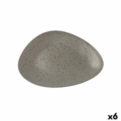 Dinerbord Ariane Oxide Driehoekig Grijs Keramisch Ø 29 cm (6 Stuks)
