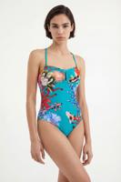 Strapless badpak - BLUE - XS