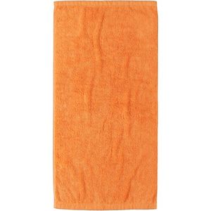 Cawö Cawo Lifestyle Uni Handdoek 50x100 Mandarijn