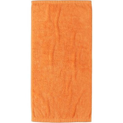 Cawö Cawo Lifestyle Uni Handdoek 50x100 Mandarijn