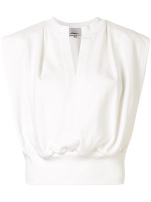 3.1 Phillip Lim débardeur French Terry - Blanc