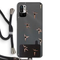 Dancing #1: Xiaomi Redmi Note 10 5G Transparant Hoesje met koord