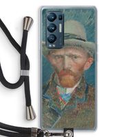 Van Gogh: Oppo Find X3 Neo Transparant Hoesje met koord