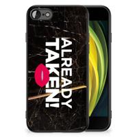 iPhone SE 2022 | SE 2020 | 7/8 | Telefoon Hoesje | met tekst Already Taken Black