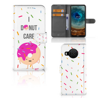 Nokia X10 | Nokia X20 Book Cover Donut Roze - thumbnail