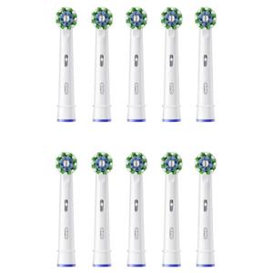 Oral-B Cross Action Opzetborstel voor elektrische tandenborstel 10 stuk(s) Wit