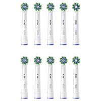 Oral-B Cross Action Opzetborstel voor elektrische tandenborstel 10 stuk(s) Wit