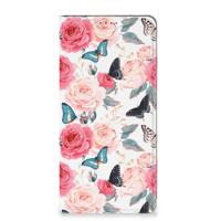 Samsung Galaxy A35 Smart Cover Butterfly Roses - thumbnail