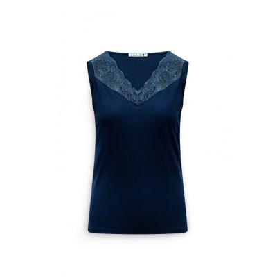 Label Dot - Blauw | Dames | Top | Blauw | 42 | regular | Kamst mode Label Dot - Blauw | Dames | Top | Blauw | 42 | regular | Kamst mode