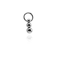 Ball Closure Ring met Triple Ball Chirurgisch Staal 316L Piercingringen