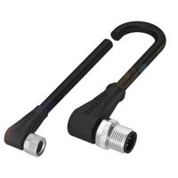 BALLUFF BCC03H0 Distributieleiding M8 x 1 Aantal polen (sensoren): 3 1.00 m 1 stuk(s)