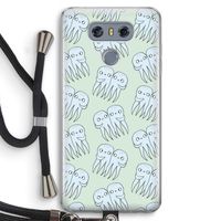 Octopussen: LG G6 Transparant Hoesje met koord
