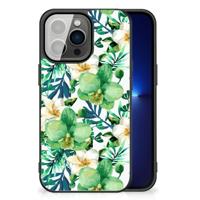 iPhone 13 Pro Bloemen Hoesje Orchidee Groen