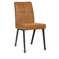 Eetkamerstoel (4 poten) Jaxx - Otis Cognac - thumbnail
