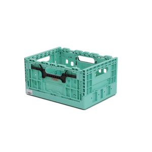 Smart Crate  Turquoise met Zwarte Grepen