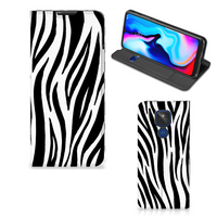 Motorola Moto G9 Play Hoesje maken Zebra