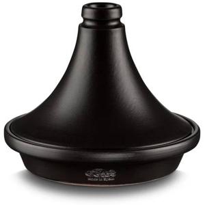 Cookinglife Tajine Regas - Aardewerk - Zwart - ø 32 cm | 3 liter