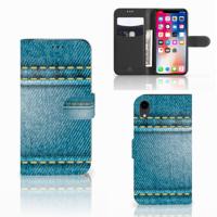 Apple iPhone Xr | Wallet Case | met Pasjes | Jeans