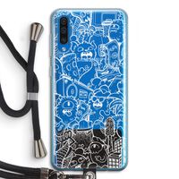 Vexx City #2: Samsung Galaxy A50 Transparant Hoesje met koord Vexx City #2: Samsung Galaxy A50 Transparant Hoesje met koord