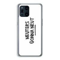 Neuters: Oppo Find X3 Transparant Hoesje