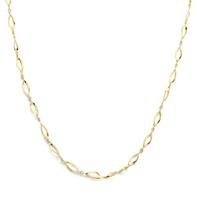 14K Geelgouden Collier met 6,5 mm Schakels - Tijdloos en Elegant