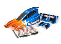 Traxxas - Body, Bandit (also fits Bandit VXL), orange (painted, decals applied) (TRX-2450T)