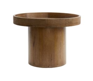 Light & Living Bijzettafel 'Kalomo' 60cm, kleur Bruin