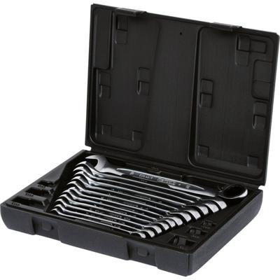 KS Tools 503.4665 503.4665 Ring-steeksleutelset Sleutelbreedte (metrisch) 8 - 19 mm