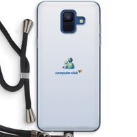 MSN: Samsung Galaxy A6 (2018) Transparant Hoesje met koord