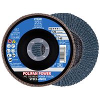 PFERD 69398198 PFC 125 Z40 SG POWER STEELOX (2) Diameter 125 mm Boordiameter 22.23 mm 2 stuk(s)