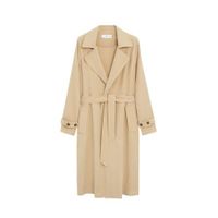 Mango trenchcoat lichtbeige - thumbnail