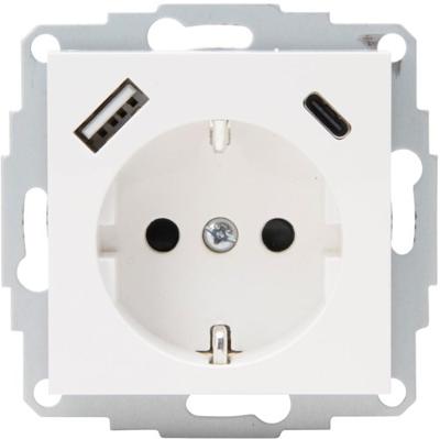 Enzo kopp hk07 wit inbouw stopcontact | ra + usb +usb-c - 4622116 Enzo kopp hk07 wit inbouw stopcontact | ra + usb +usb-c - 4622116