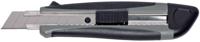 MAUL cutter Softgrip met rem, 18 mm, grijs