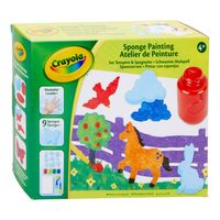 Crayola knutselset schilderen met spons
