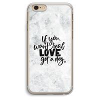 Partner in crime: iPhone 6 Plus / 6S Plus Transparant Hoesje