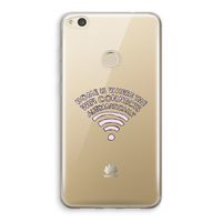 Home Is Where The Wifi Is: Huawei Ascend P8 Lite (2017) Transparant Hoesje